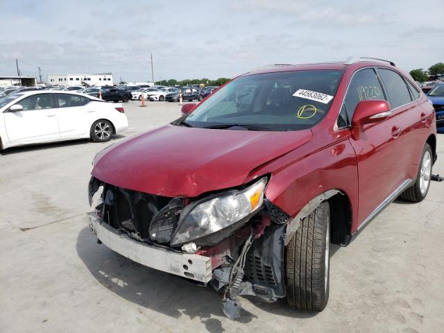 Photo 2 from auction – 2011 LEXUS RX 350 with VIN 2T2ZK1BAXBC054942