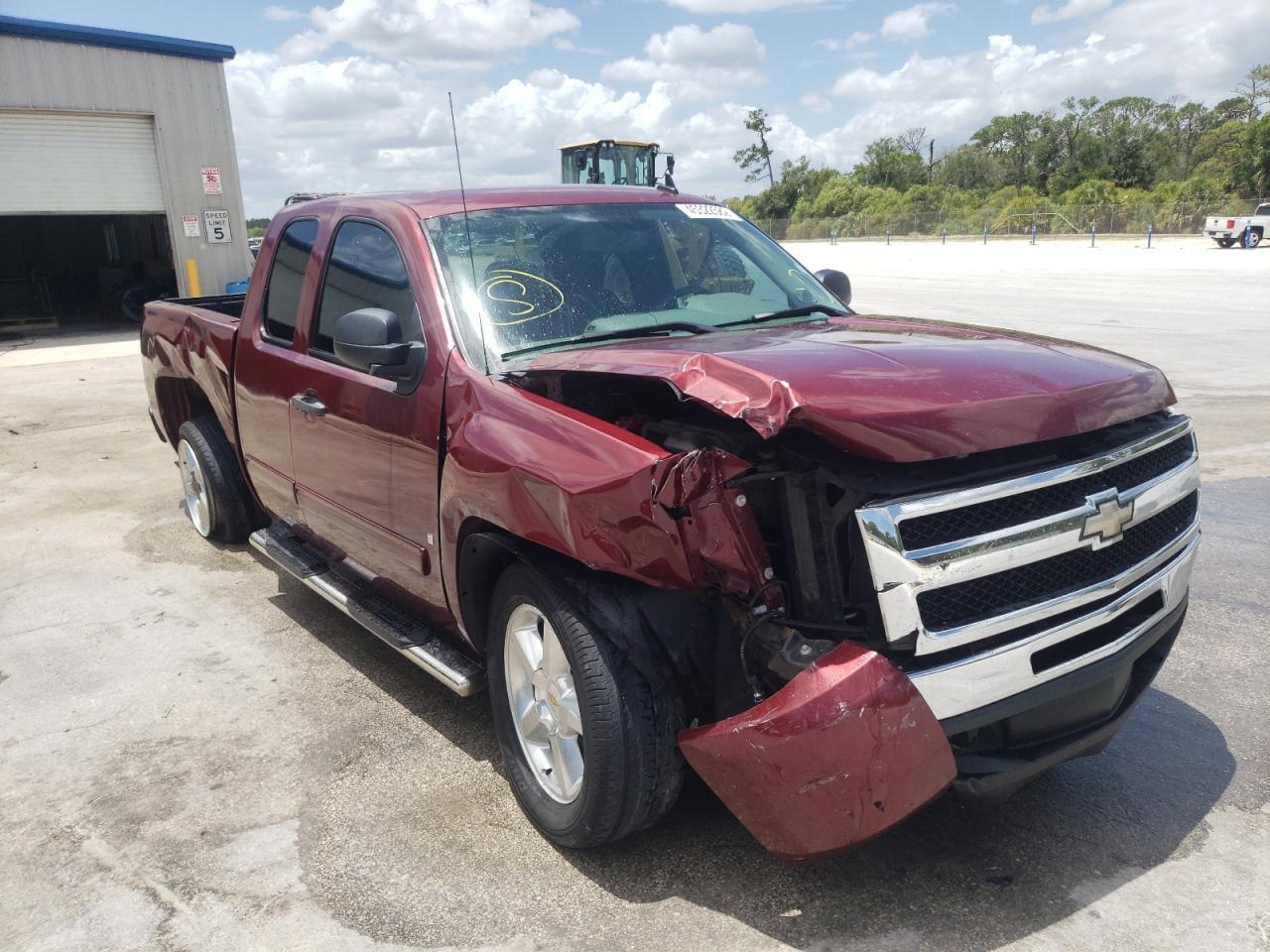 CHEVROLET SILVERADO 2009 with VIN 1GCEC19C09Z249908 - Photo from auction