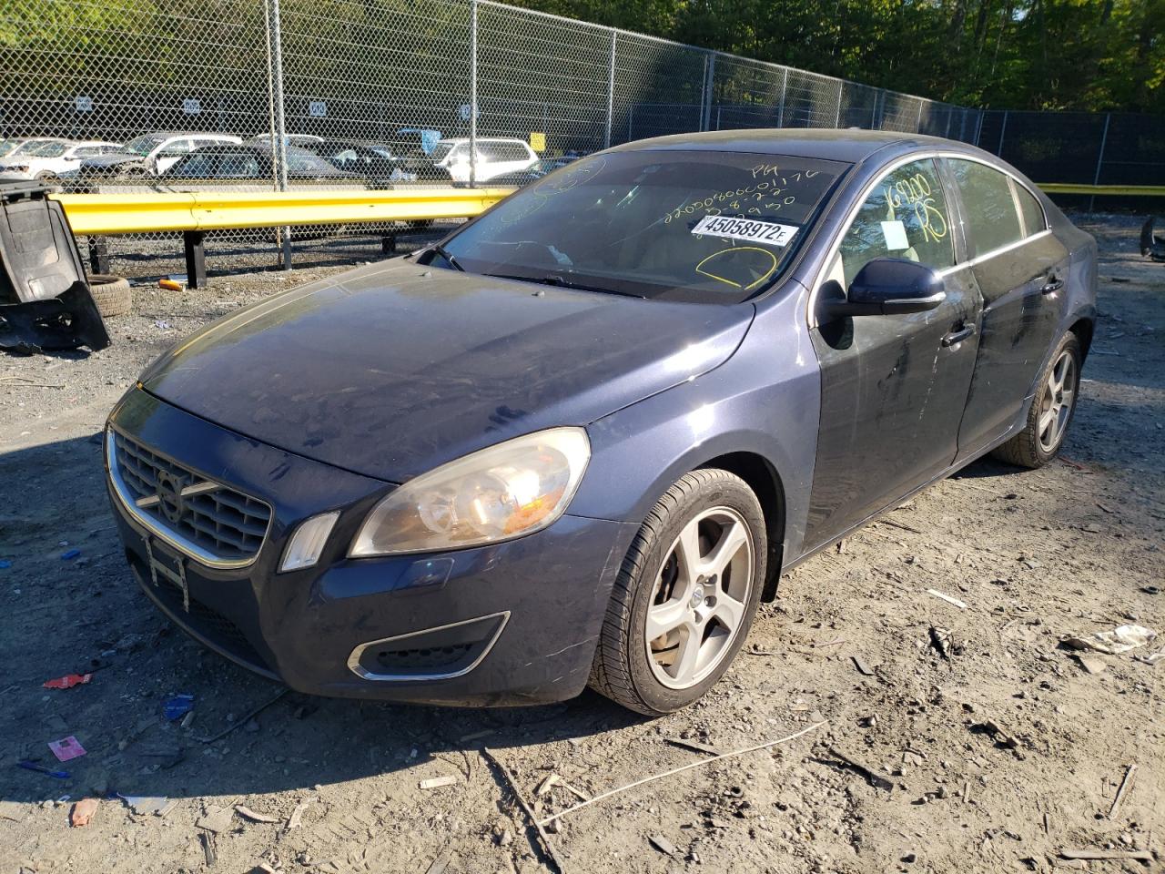 Photo 2 from auction – 2012 VOLVO S60 T5 with VIN YV1622FS7C2100950