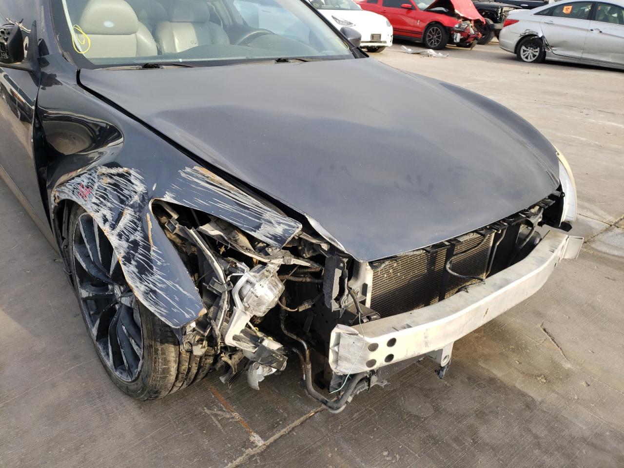 Photo 9 from auction – 2008 INFINITI G37 BASE with VIN JNKCV64E18M128564