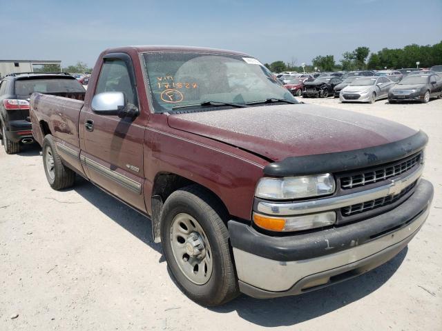 CHEVROLET silverado 2001 with VIN 1GCEC14T01E171827 - Photo from auction