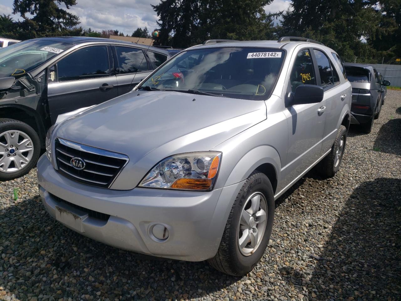 Photo 2 from auction – 2008 KIA SORENTO EX with VIN KNDJC735285849282