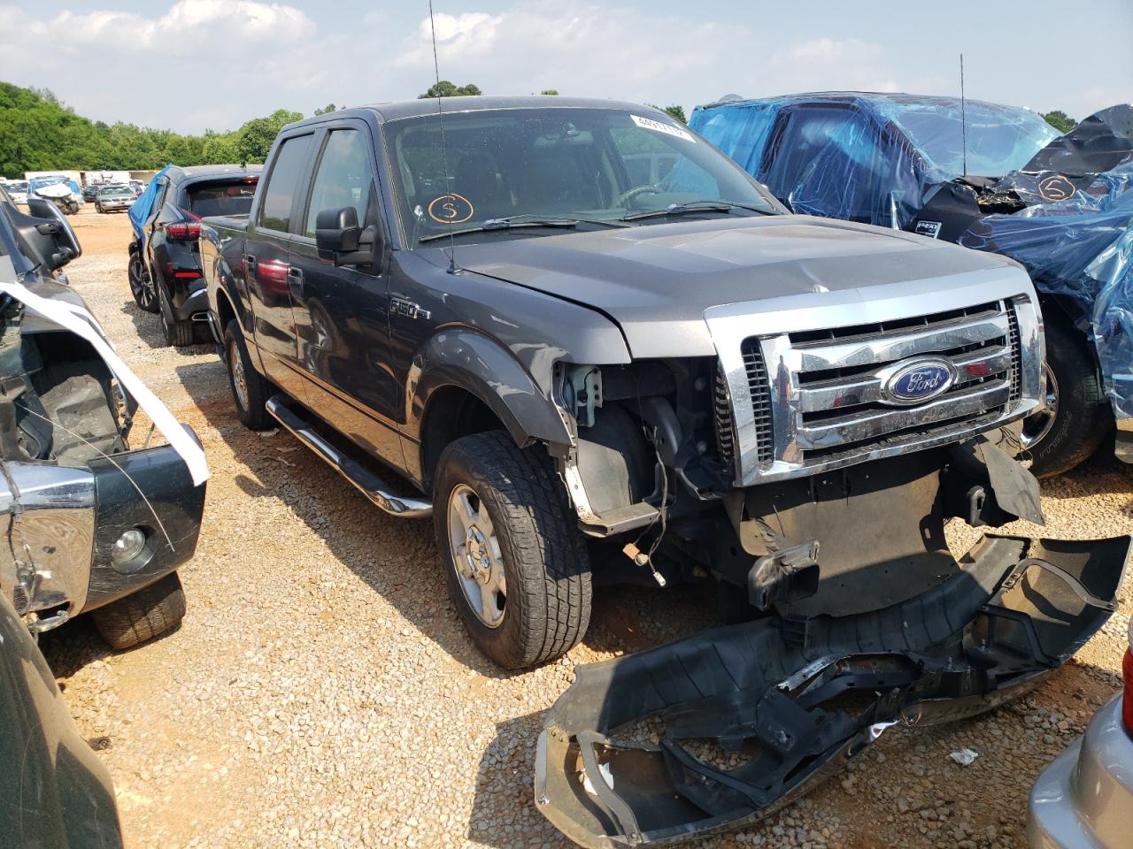 FORD F150 SUPER 2010 with VIN 1FTEW1C8XAFA60958 - Photo from auction