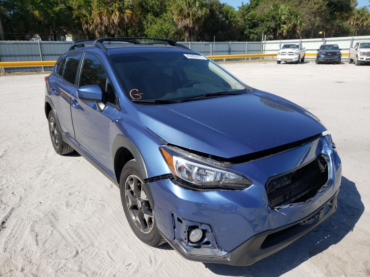 SUBARU CROSSTREK 2018 with VIN JF2GTABC1JH229276 - Photo from auction
