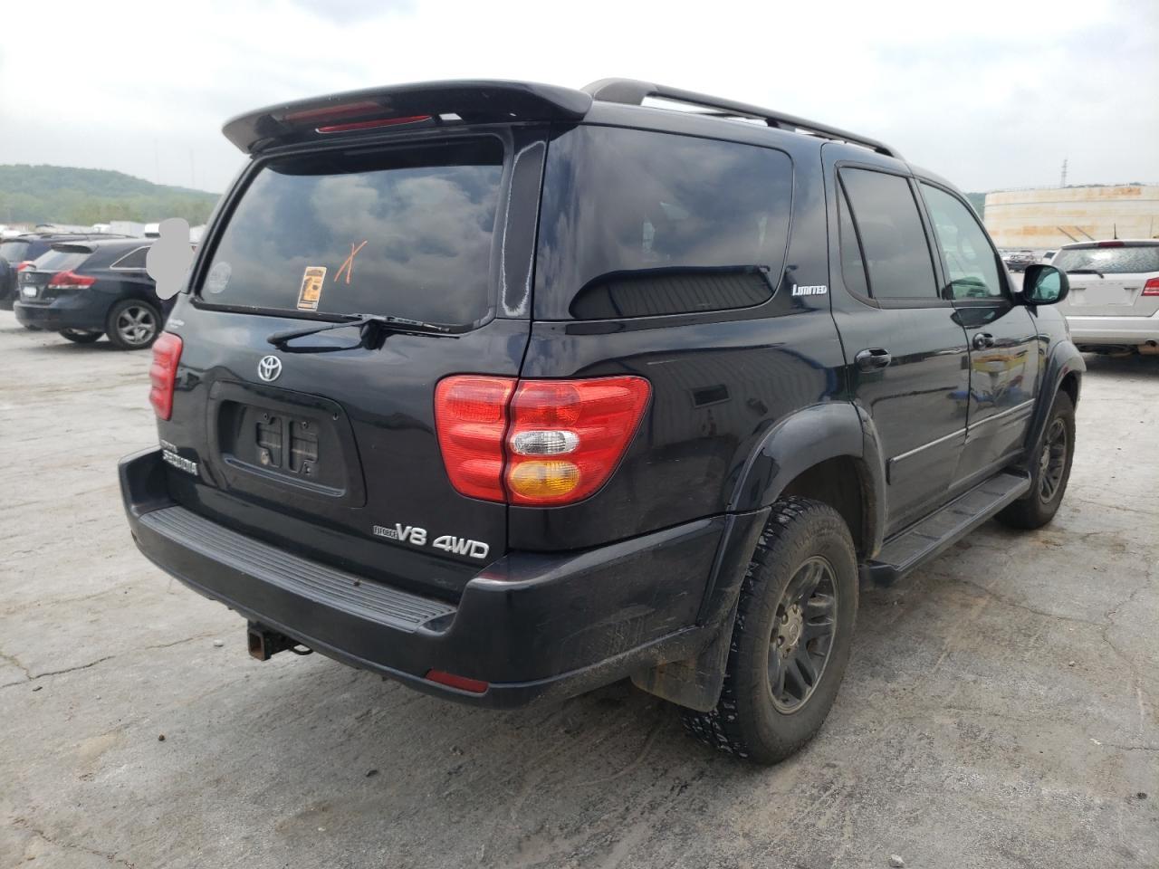 Photo 4 from auction – 2003 TOYOTA SEQUOIA LI with VIN 5TDBT48AX3S139767
