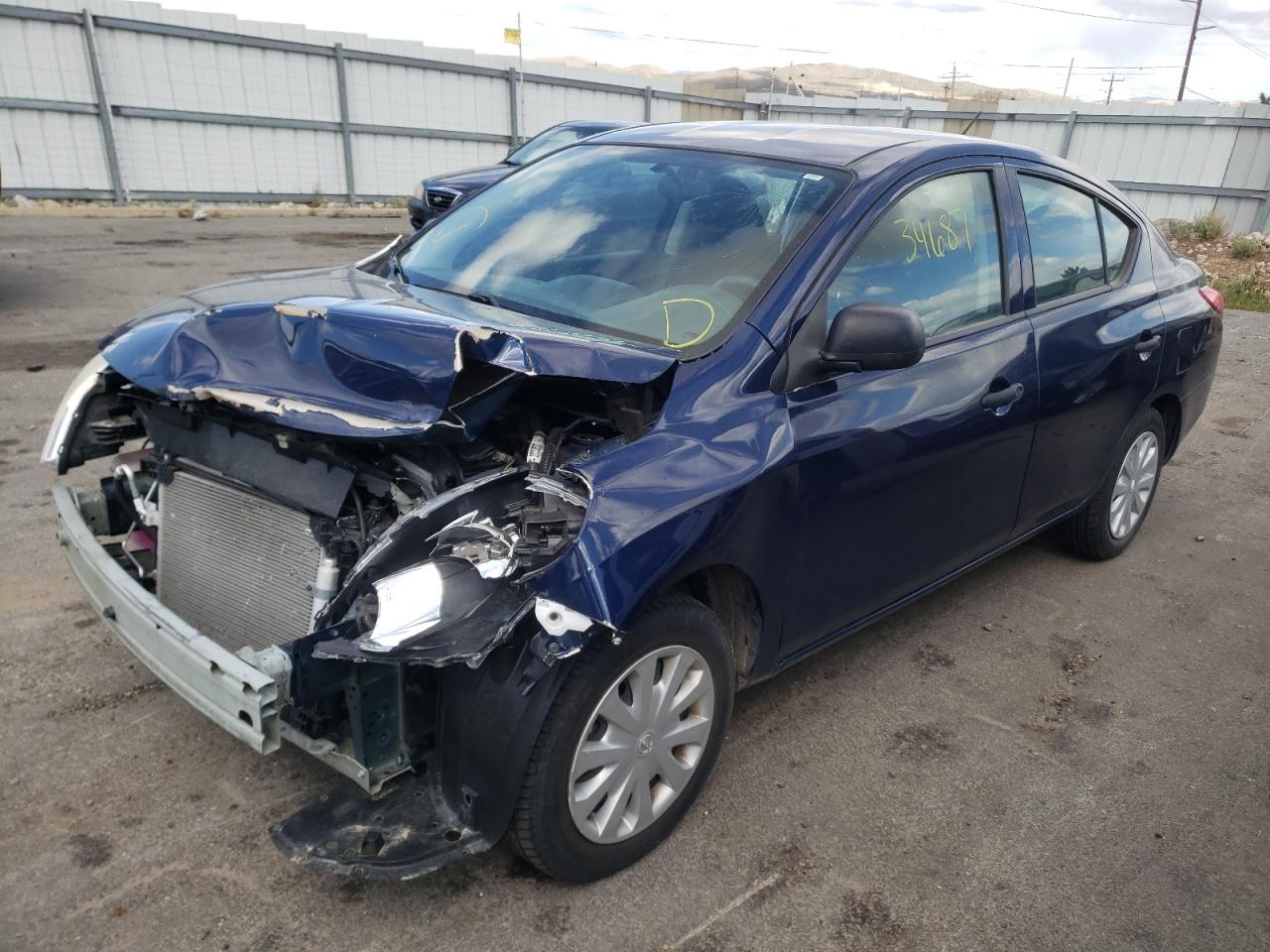 Photo 2 from auction – 2014 NISSAN VERSA with VIN 3N1CN7AP4EL840458