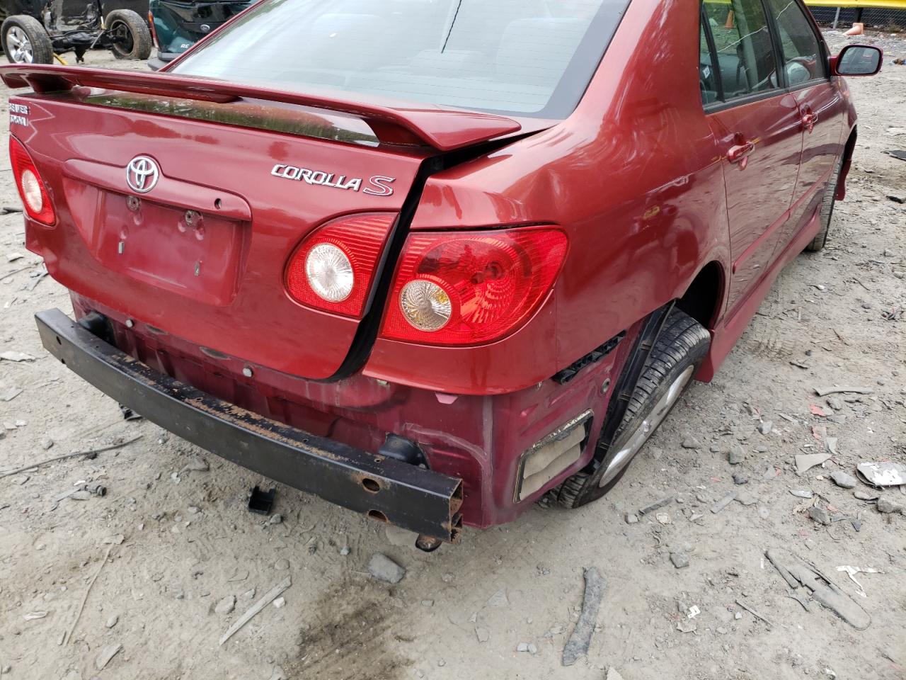 Photo 9 from auction – 2006 TOYOTA COROLLA CE with VIN 1NXBR32E56Z758633