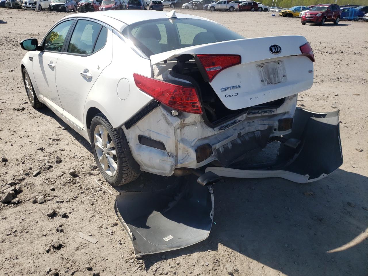 Photo 3 from auction – 2013 KIA OPTIMA LX with VIN 5XXGM4A76DG163584