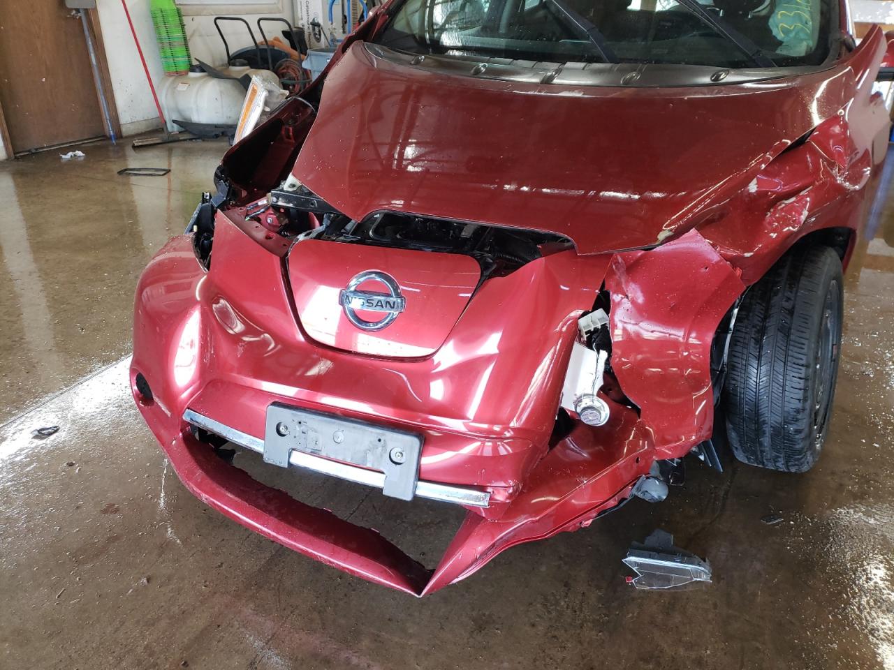 Photo 9 from auction – 2015 NISSAN LEAF S with VIN 1N4AZ0CP5FC331088