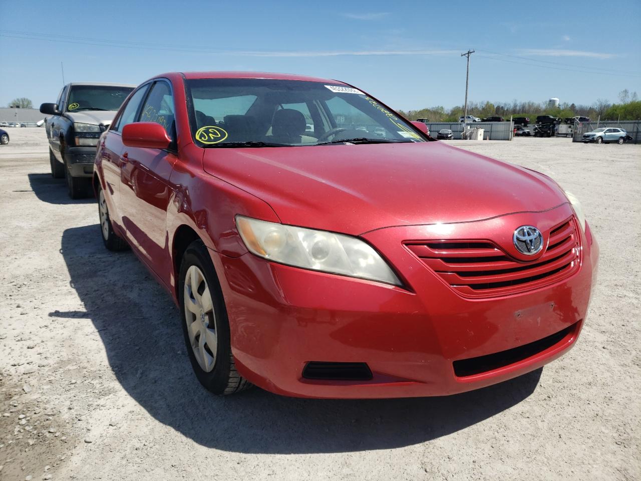 TOYOTA CAMRY CE 2007 with VIN 4T1BE46K67U081160 - Photo from auction