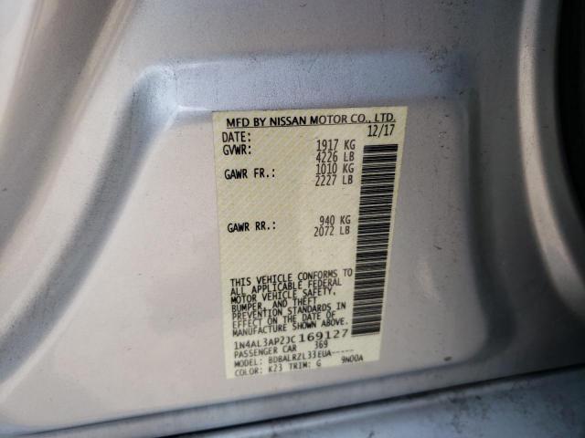Photo 10 from auction – 2018 NISSAN ALTIMA 2.5 with VIN 1N4AL3AP2JC169127