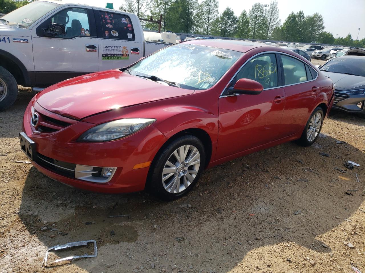 Photo 2 from auction – 2009 MAZDA 6 I with VIN 1YVHP82A495M38307
