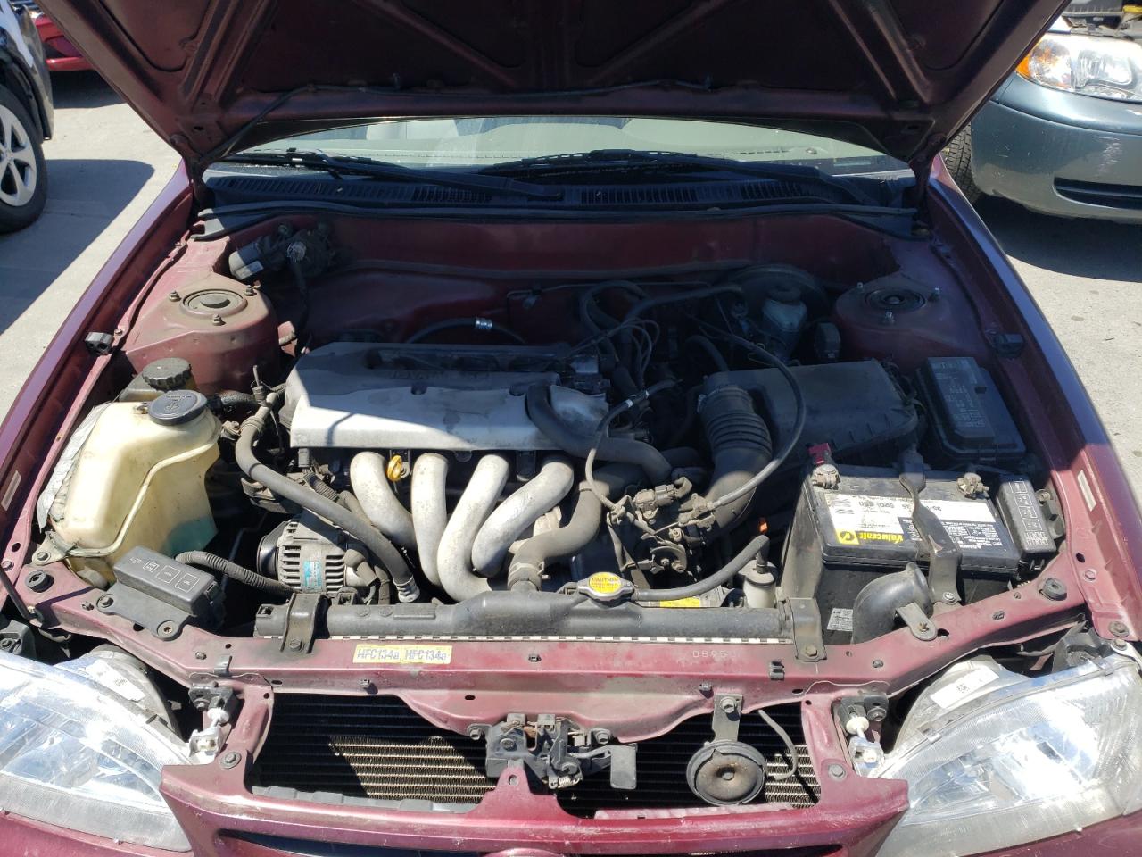 Photo 7 from auction – 1998 TOYOTA COROLLA VE with VIN 1NXBR12E7WZ053966