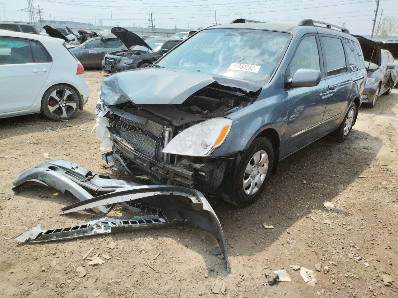 Photo 2 from auction – 2008 HYUNDAI ENTOURAGE with VIN KNDMC233786046265