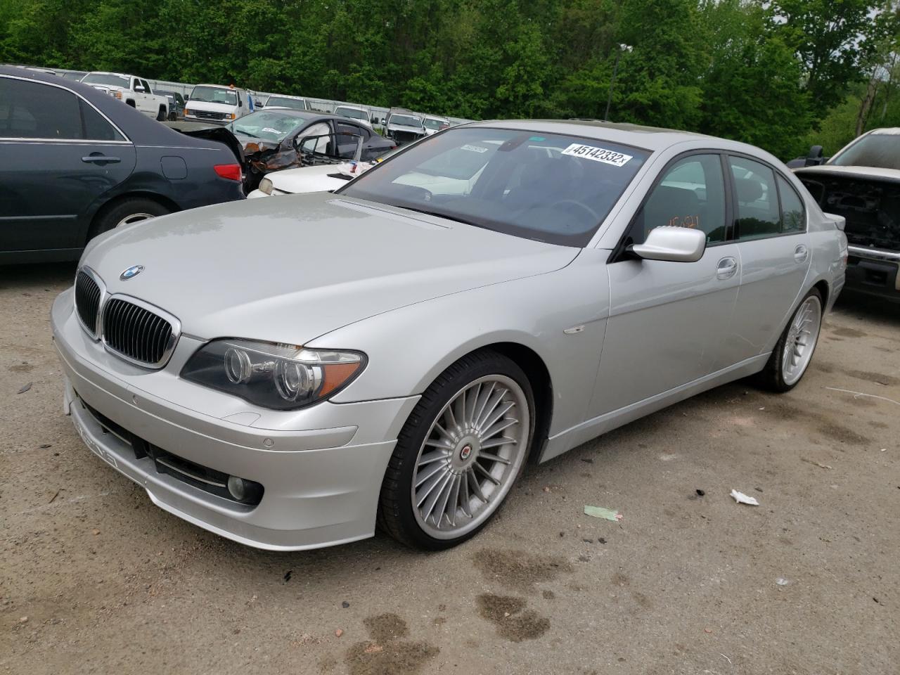 Photo 2 from auction – 2007 BMW 750 with VIN WBAHL83577DT89381
