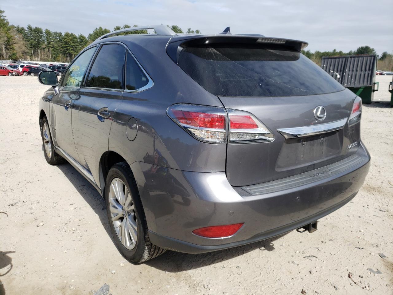 Photo 3 from auction – 2013 LEXUS RX 350 BAS with VIN 2T2BK1BA1DC164878