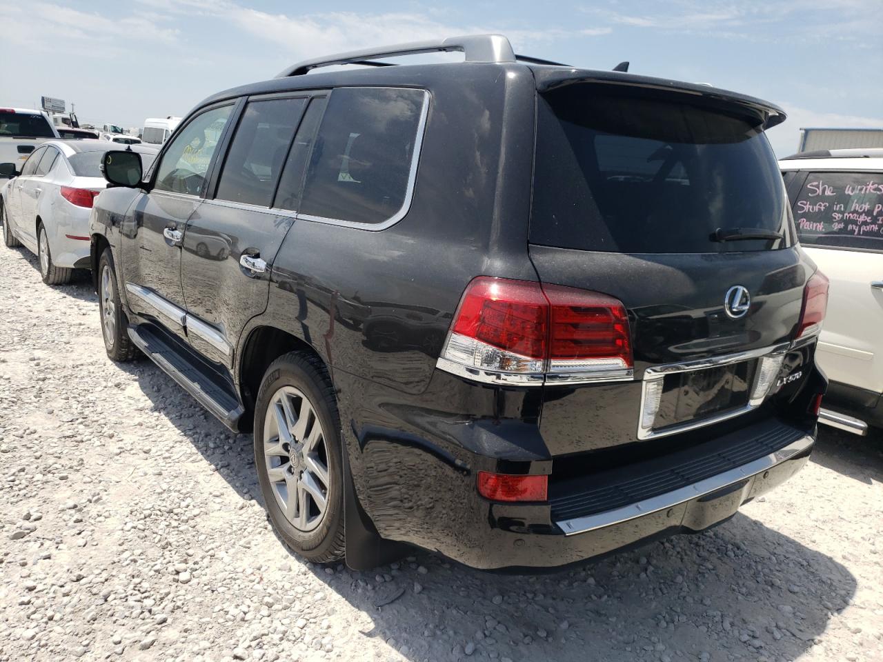 Photo 3 from auction – 2015 LEXUS LX 570 with VIN JTJHY7AX8F4170878