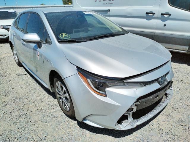 TOYOTA COROLLA LE 2021 with VIN JTDEAMDEXMJ030249 - Photo from auction