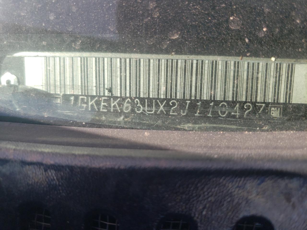Photo 10 from auction – 2002 GMC DENALI with VIN 1GKEK63UX2J110427