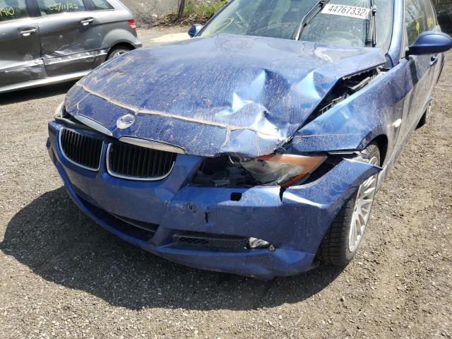 Photo 9 from auction – 2007 BMW 328 XI with VIN WBAVC93587KX52775