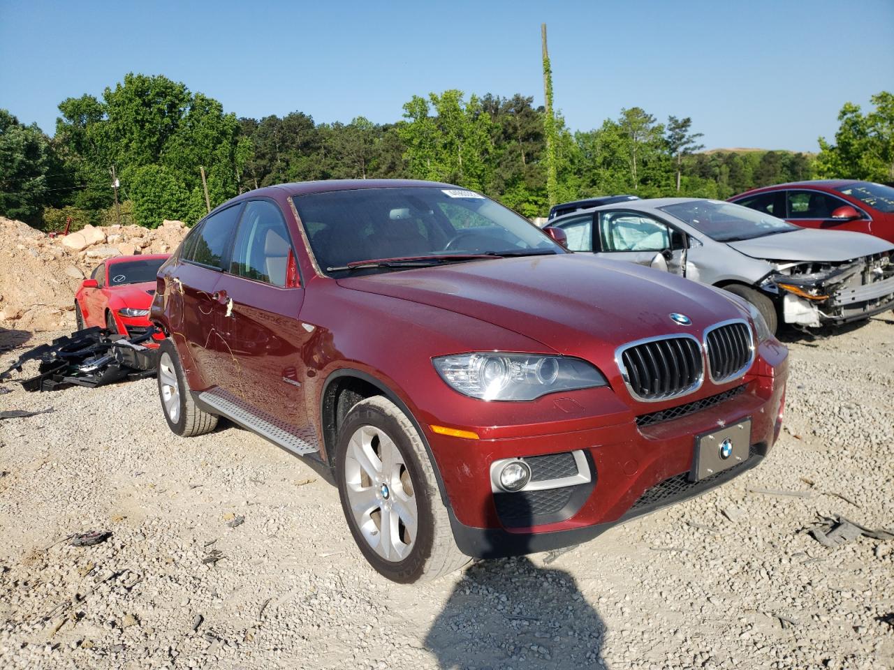 BMW X6 XDRIVE3 2013 with VIN 5UXFG2C53DL787828 - Photo from auction
