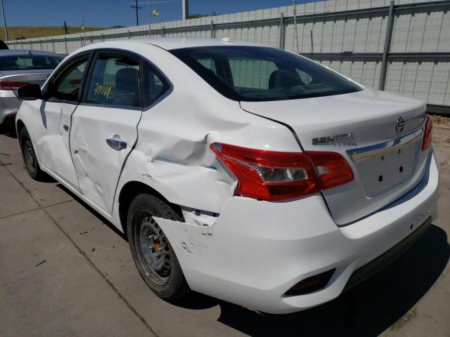 Photo 3 from auction – 2017 NISSAN SENTRA S with VIN 3N1AB7AP1HY345139