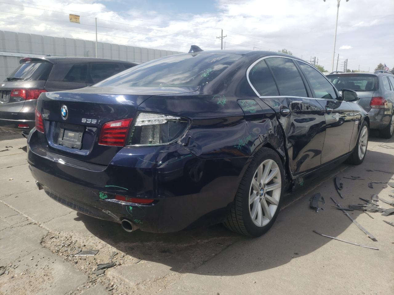 Photo 4 from auction – 2014 BMW 535 XI with VIN WBA5B3C5XED539845