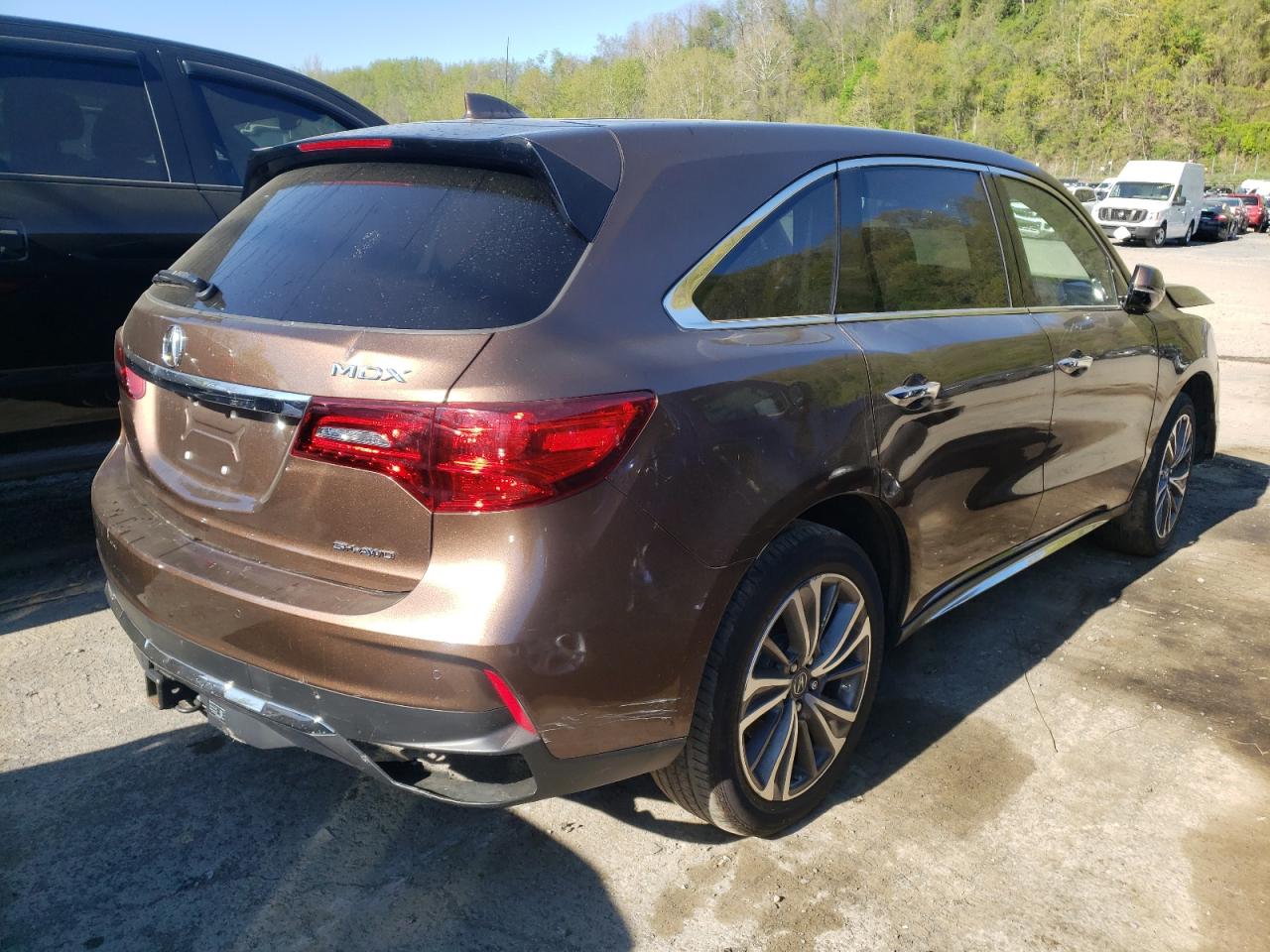Photo 4 from auction – 2019 ACURA MDX TECHNO with VIN 5J8YD4H54KL006644