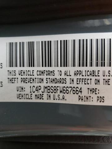 Photo 10 from auction – 2015 JEEP CHEROKEE T with VIN 1C4PJMBS8FW667664