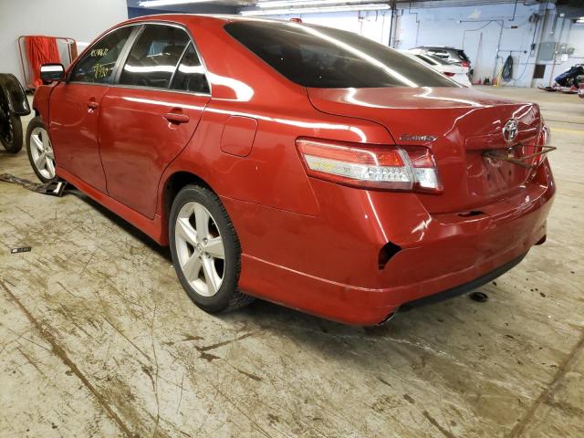Photo 3 from auction – 2010 TOYOTA CAMRY BASE with VIN 4T1BF3EK0AU102424