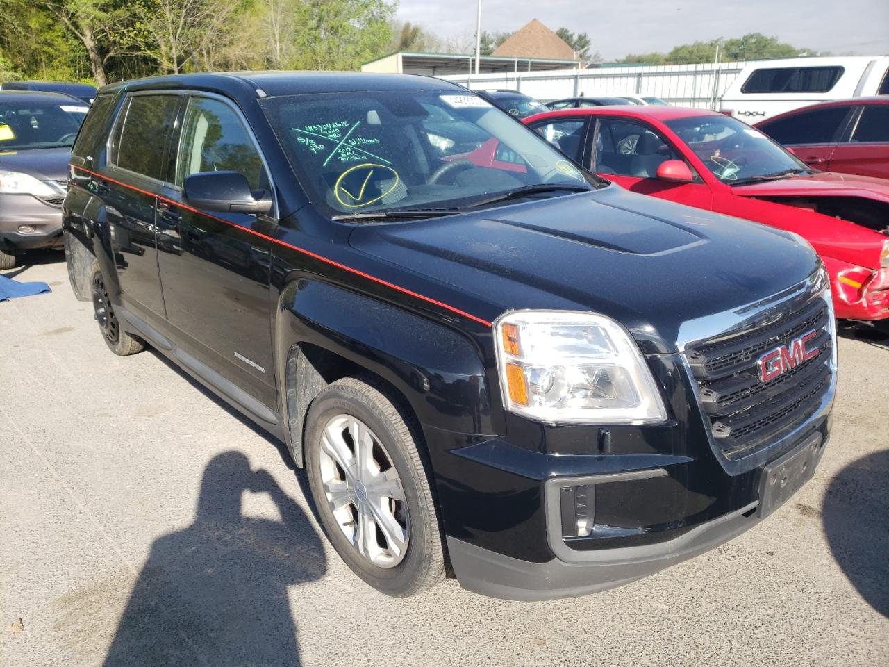 GMC TERRAIN SL 2017 مع رقم تعريف المركبة 2GKALMEK4H6192205 - صورة من المزاد