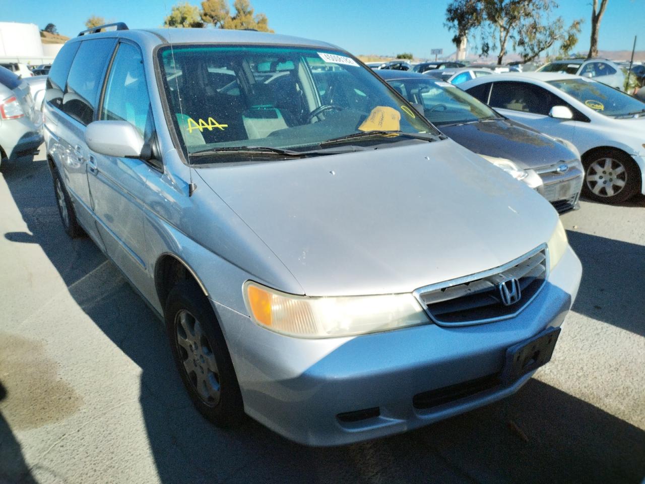 Photo 14 from auction – 2004 HONDA ODYSSEY EX with VIN 5FNRL18634B137938