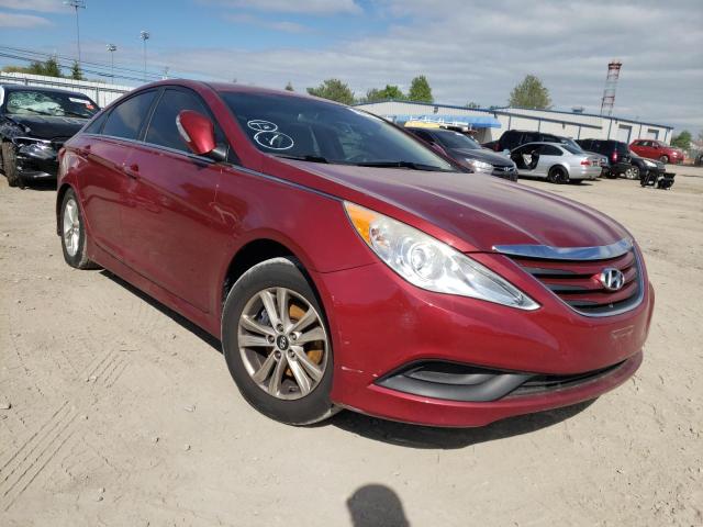 HYUNDAI SONATA GLS 2014 with VIN 5NPEB4AC1EH898005 - Photo from auction