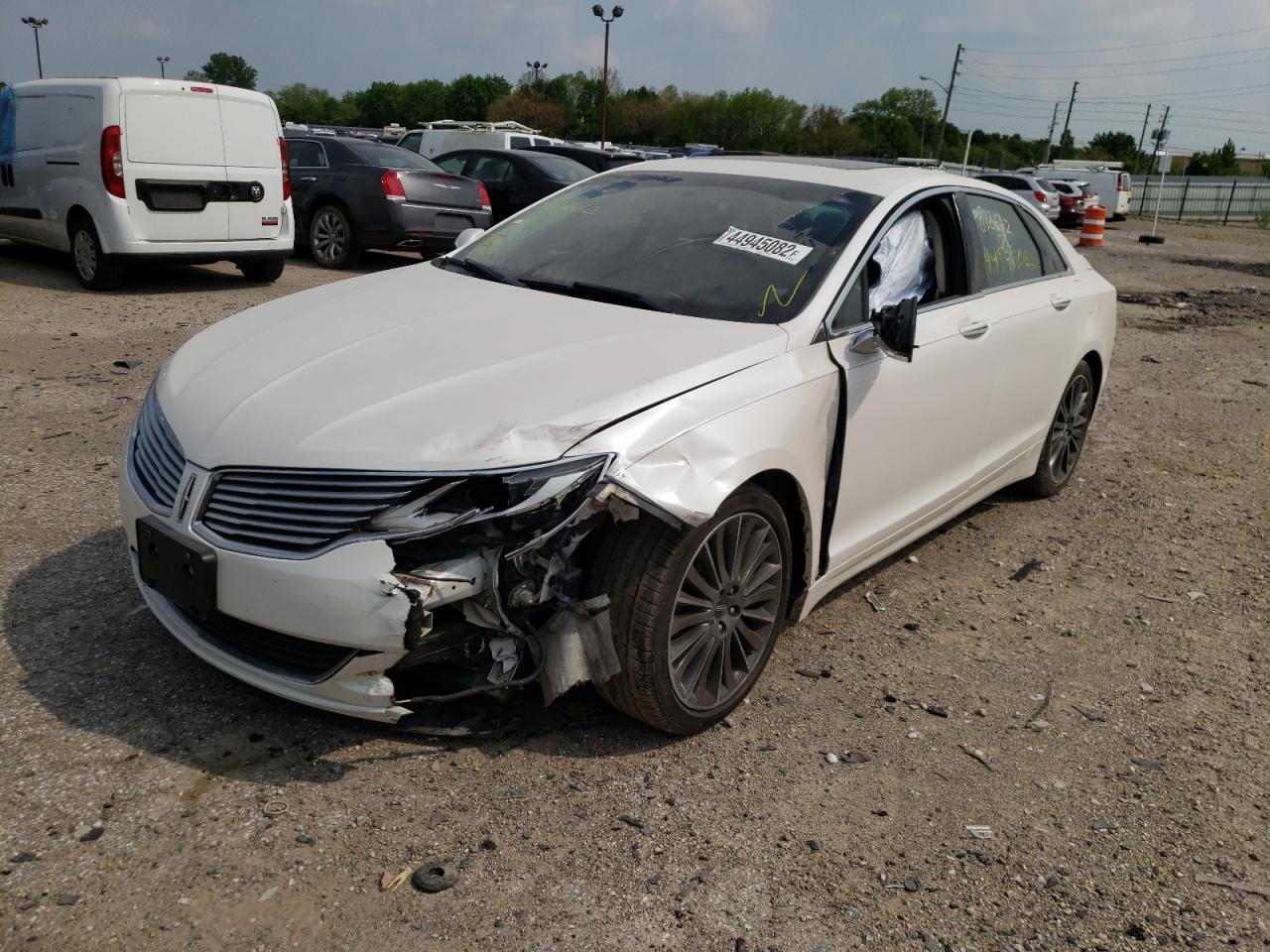 Photo 2 from auction – 2014 LINCOLN MKZ with VIN 3LN6L2JK6ER812662