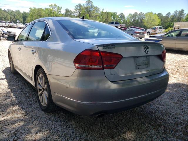 Photo 3 from auction – 2012 VOLKSWAGEN PASSAT SEL with VIN 1VWCP7A38CC103502