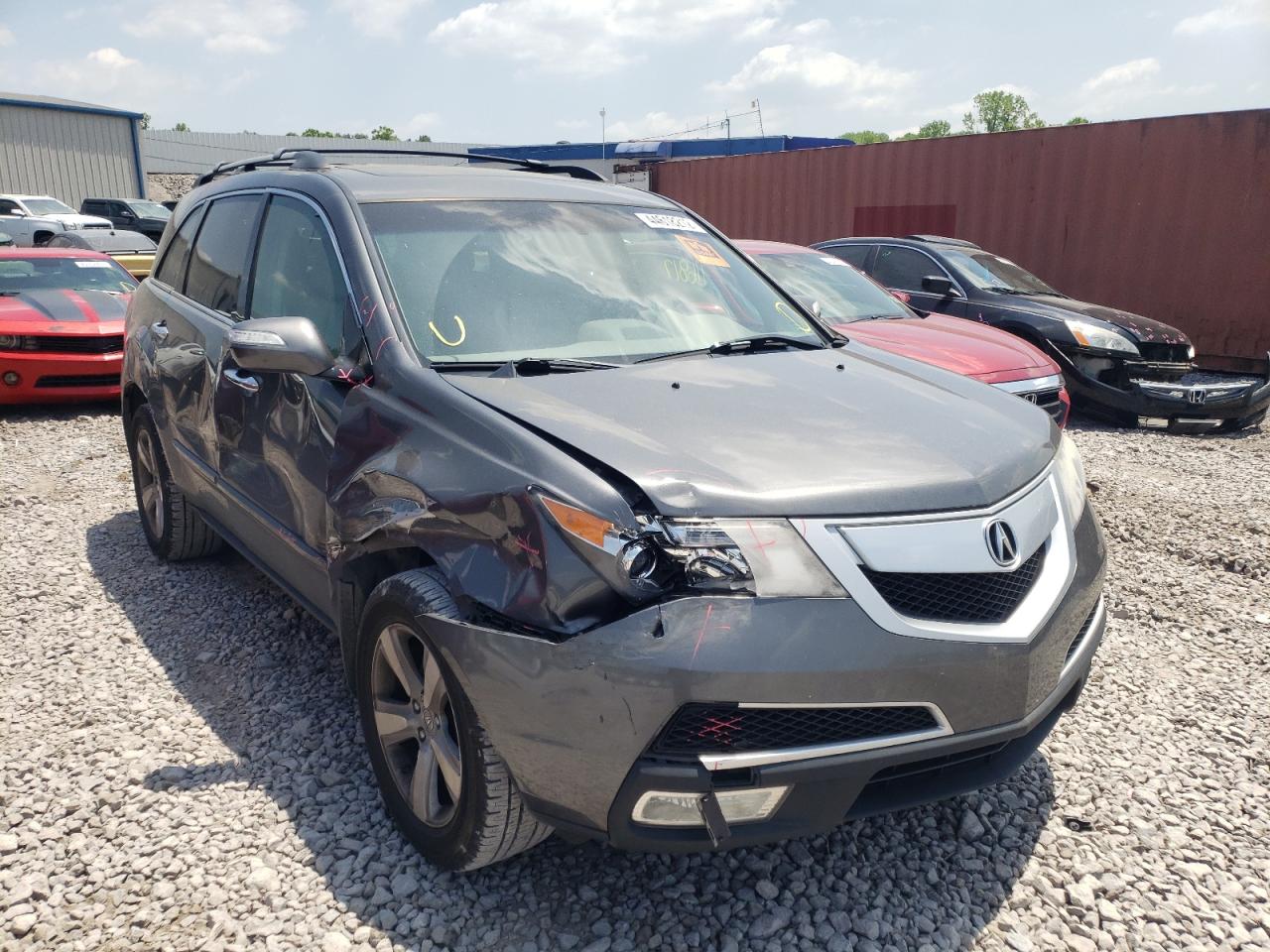 Photo 1 from auction – 2011 ACURA MDX TECHNO with VIN 2HNYD2H49BH503657