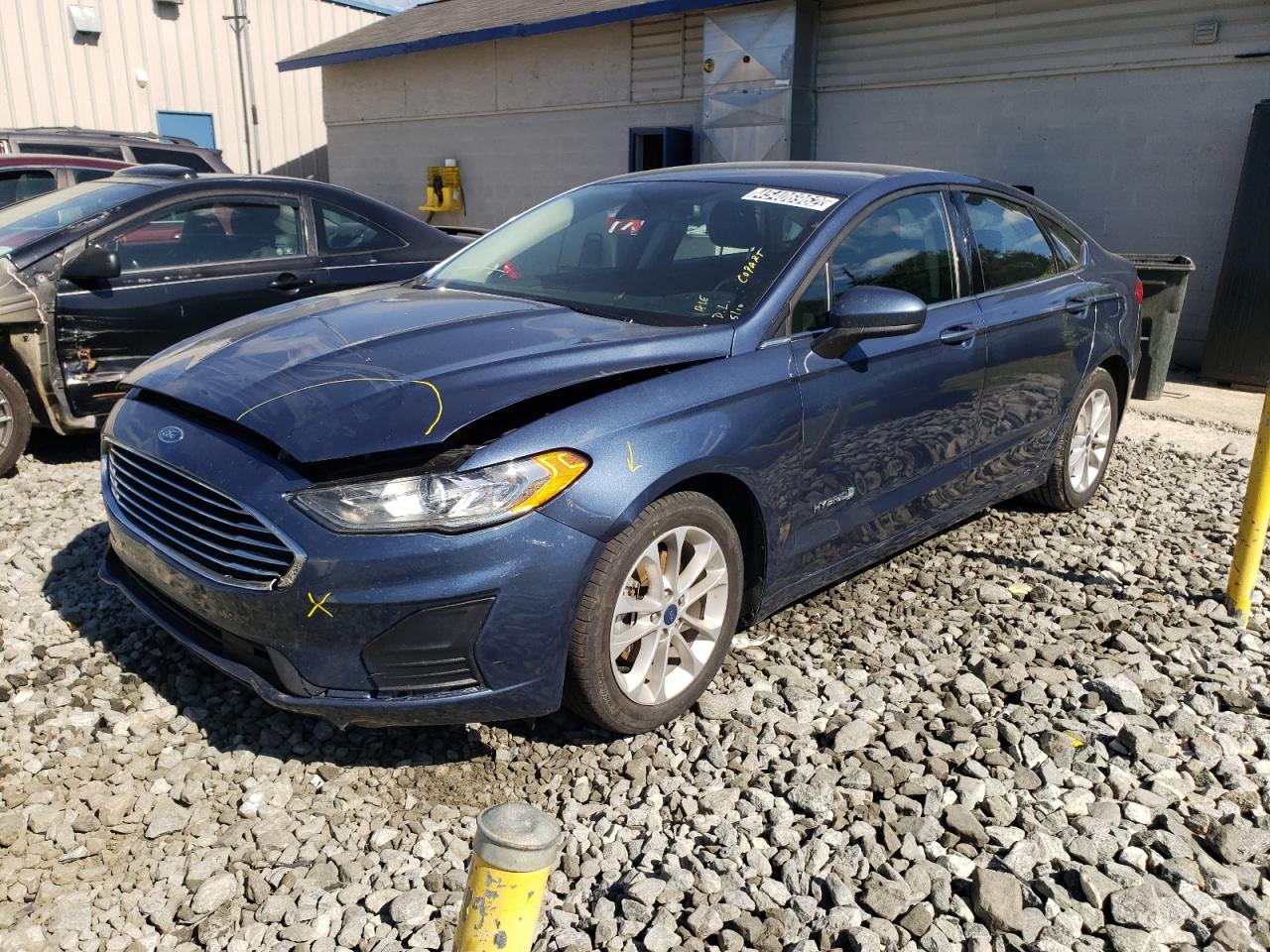 Photo 2 from auction – 2019 FORD FUSION SE with VIN 3FA6P0LU2KR208510