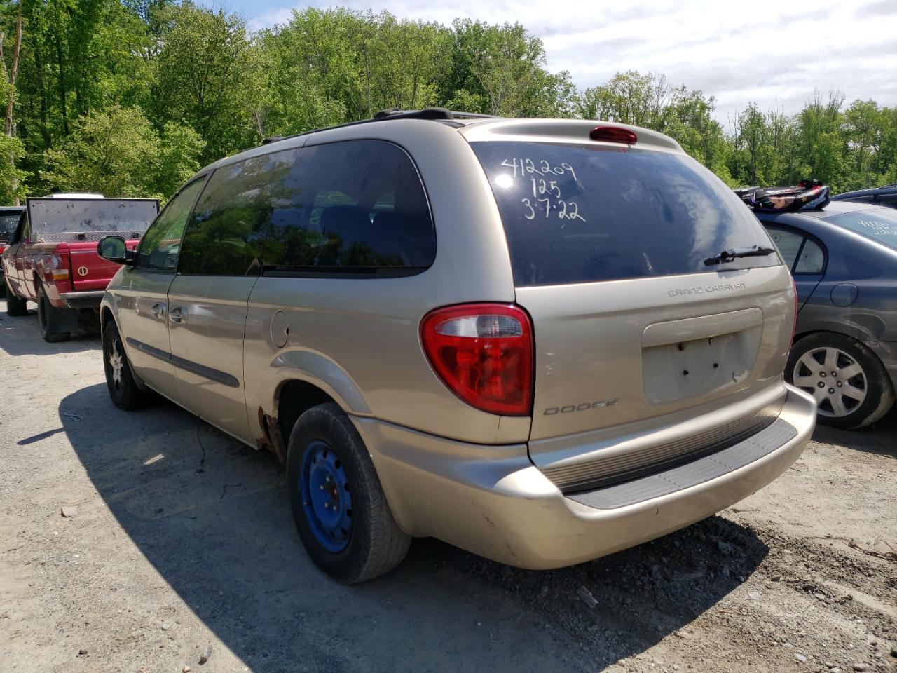 Photo 3 from auction – 2003 DODGE GRAND CARA with VIN 2D8GP74L53R245850