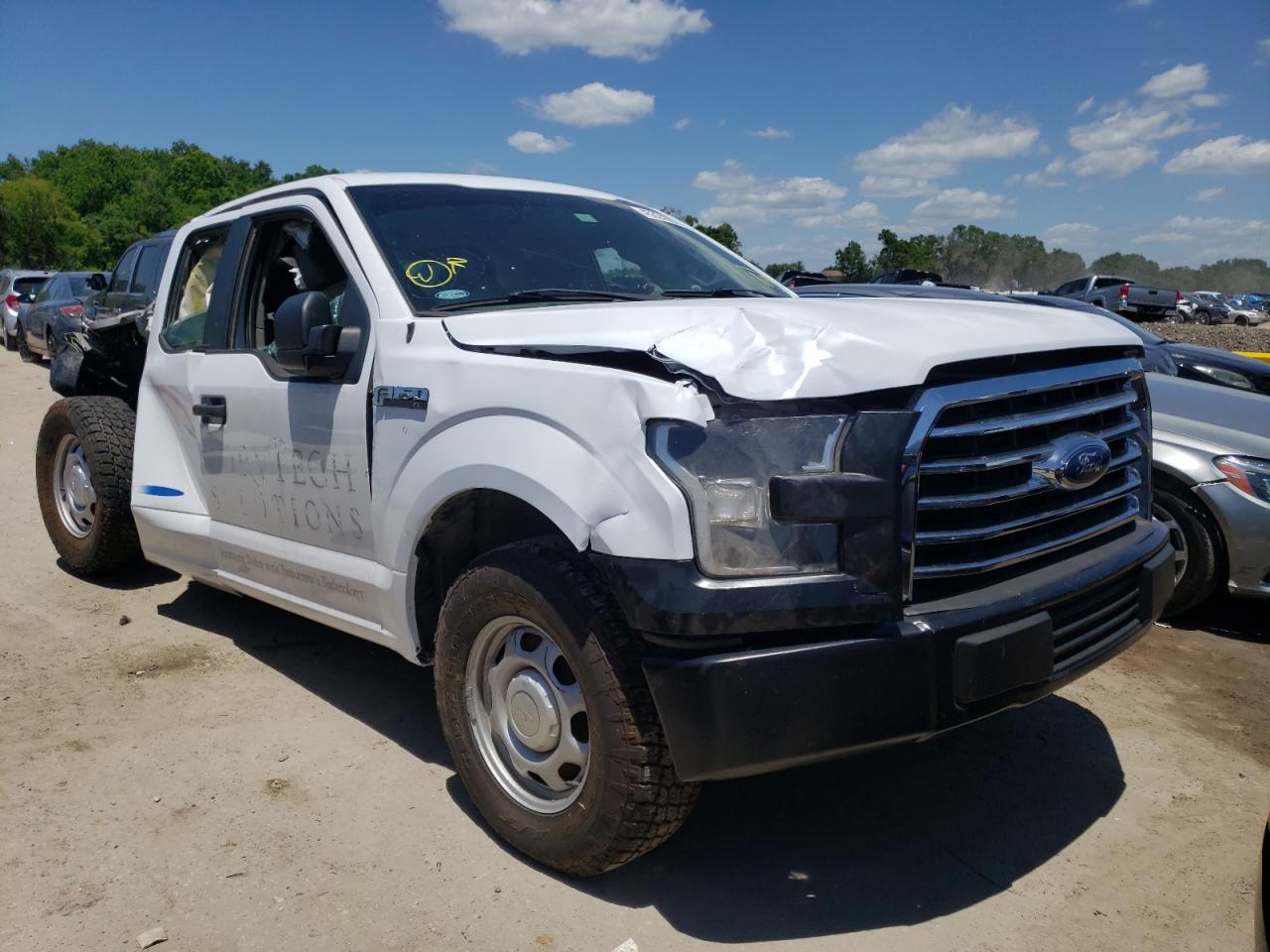 FORD F150 SUPER 2017 with VIN 1FTEX1E86HKE05754 - Photo from auction
