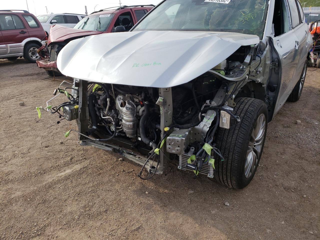 Photo 9 from auction – 2021 TOYOTA HIGHLANDER with VIN 5TDFZRBH2MS103897