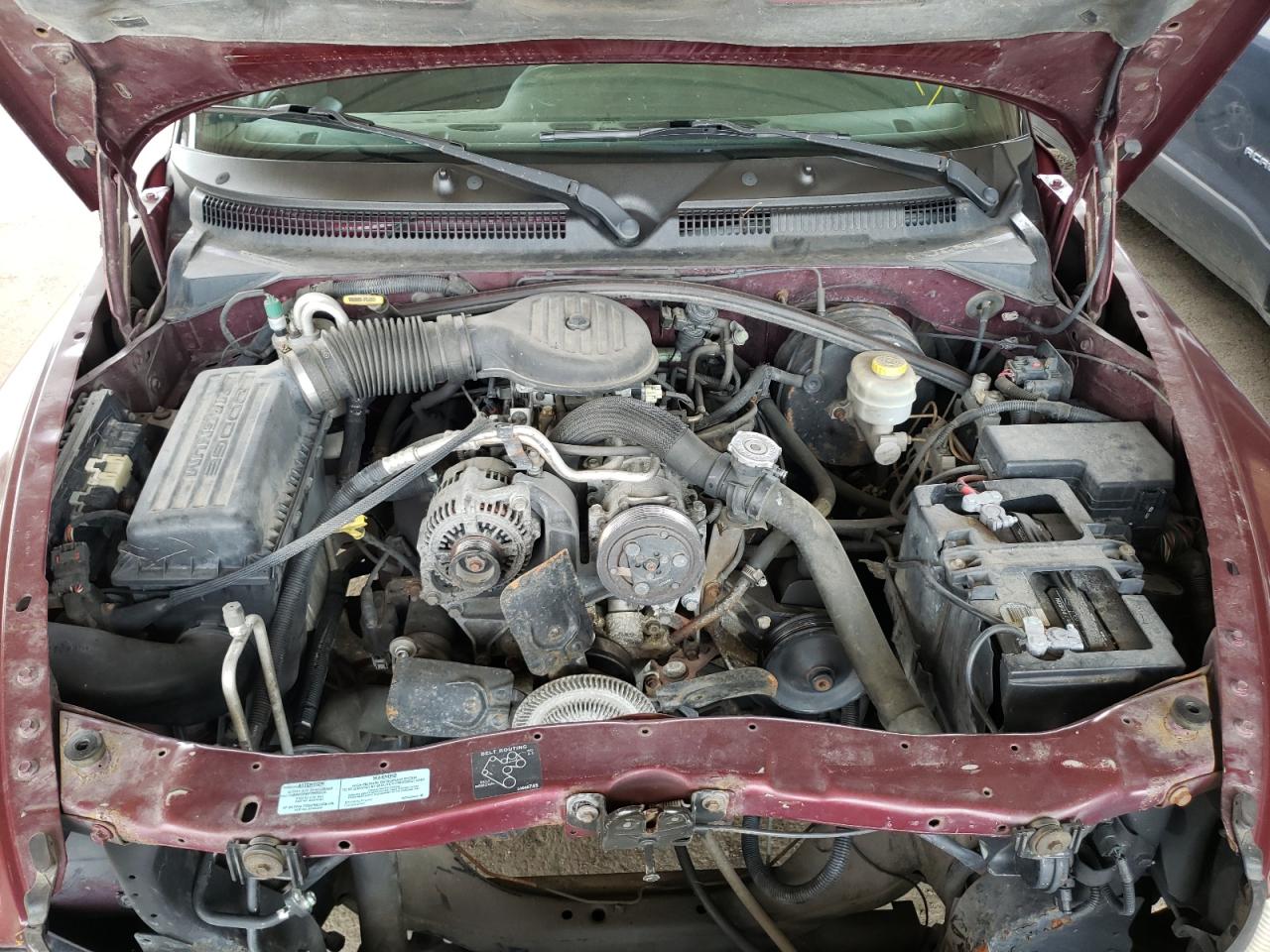 Photo 7 from auction – 2000 DODGE DAKOTA with VIN 1B7GL22X4YS594202