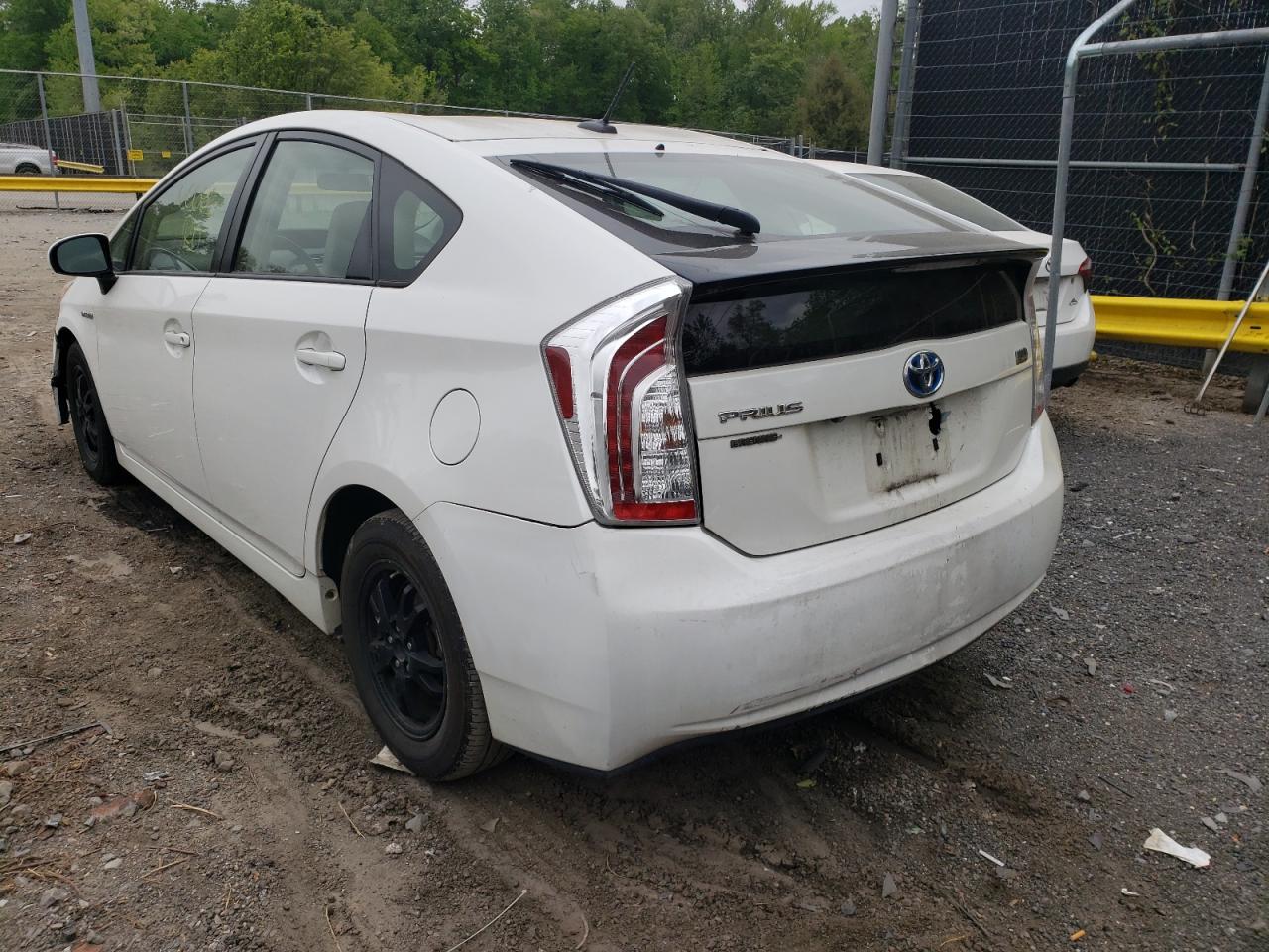 Photo 3 from auction – 2013 TOYOTA PRIUS with VIN JTDKN3DU9D5548175