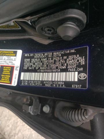 Photo 10 from auction – 2016 TOYOTA CAMRY HYBR with VIN 4T1BD1FK6GU188758