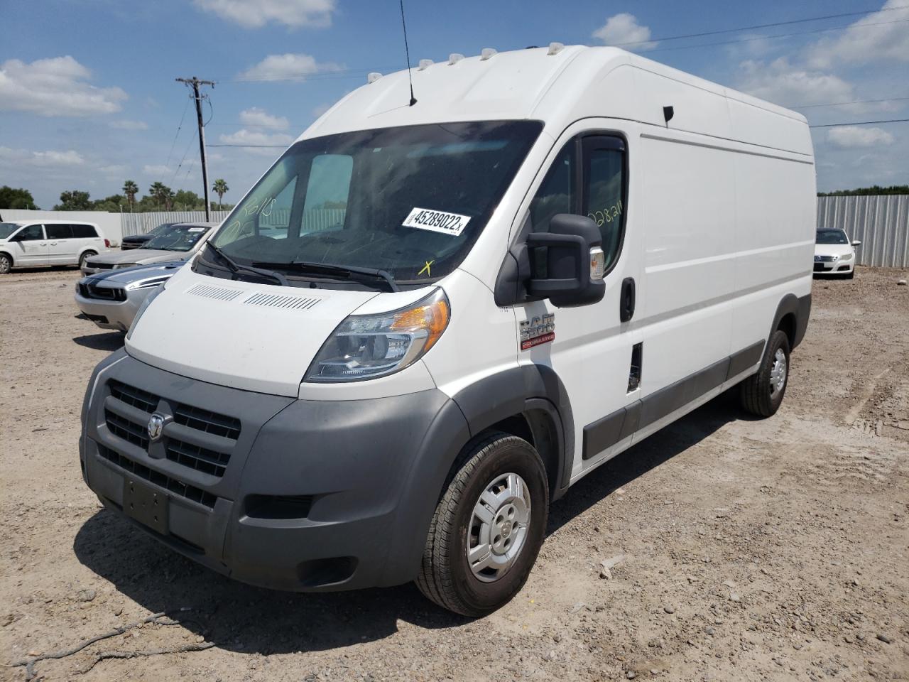 Photo 2 from auction – 2014 RAM PROMASTER with VIN 3C6TRVDD9EE125890