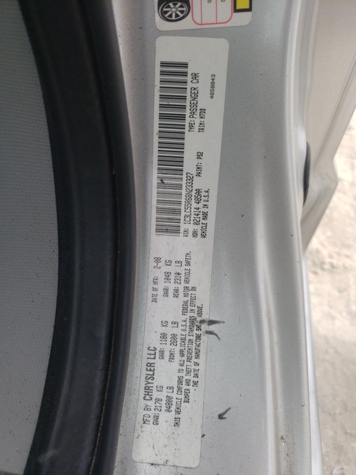 Photo 10 from auction – 2008 CHRYSLER SEBRING TO with VIN 1C3LC55R68N233327