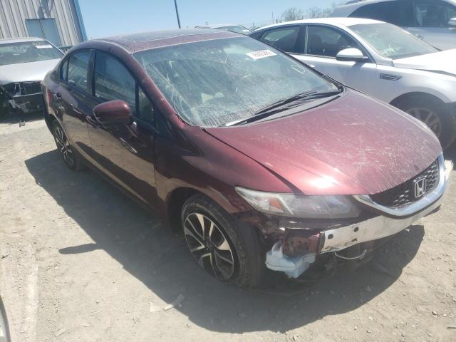 HONDA CIVIC EX 2014 with VIN 19XFB2F81EE275968 - Photo from auction