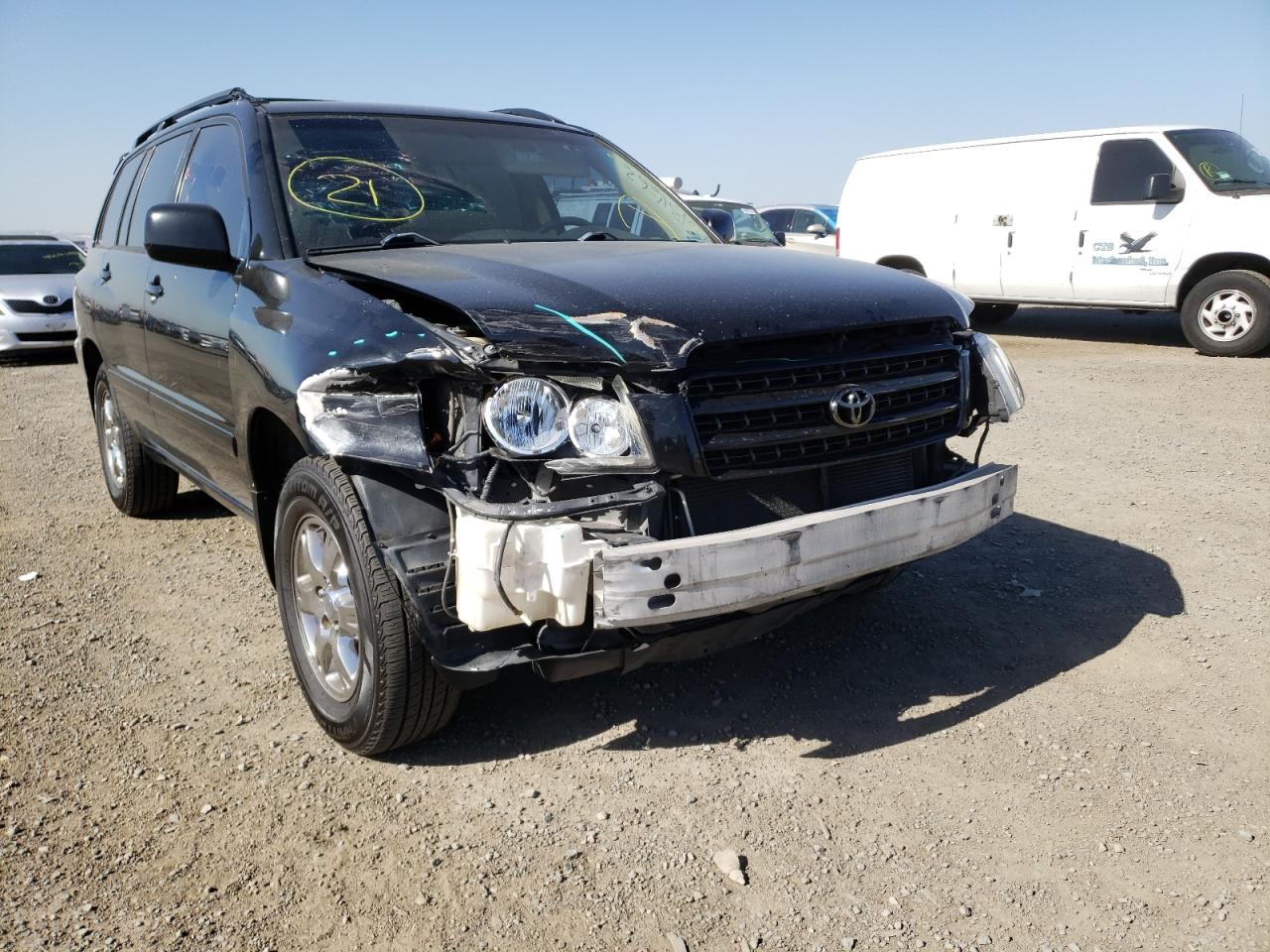 Photo 9 from auction – 2002 TOYOTA HIGHLANDER with VIN JTEGF21A820036159