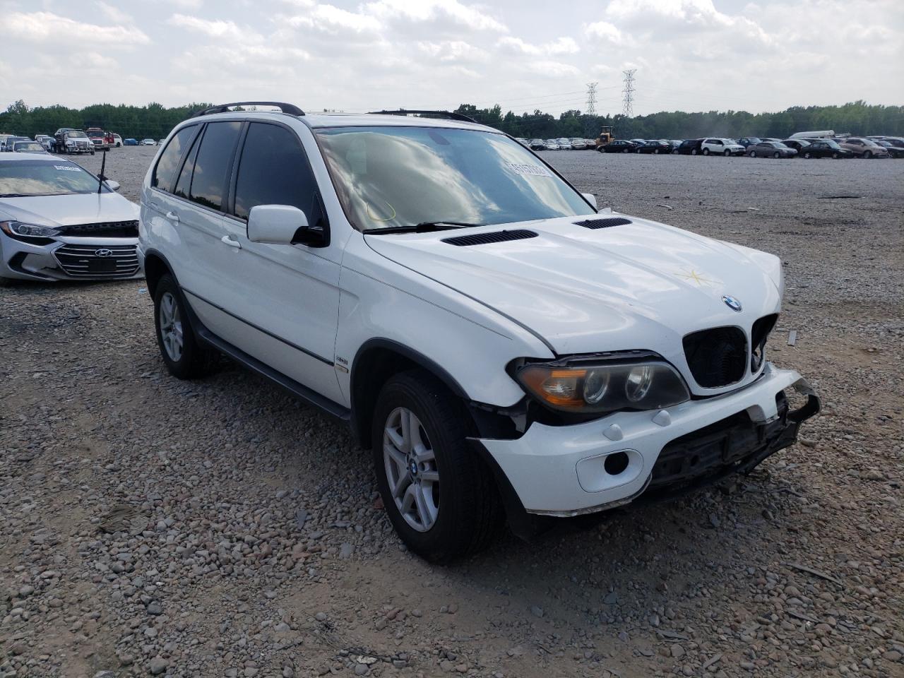 BMW X5 3.0I 2006 with VIN 5UXFA13586LY27805 - Photo from auction