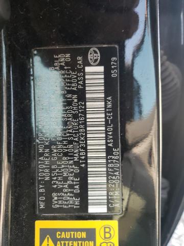 Photo 10 from auction – 2011 TOYOTA CAMRY BASE with VIN 4T4BF3EK2BR167122