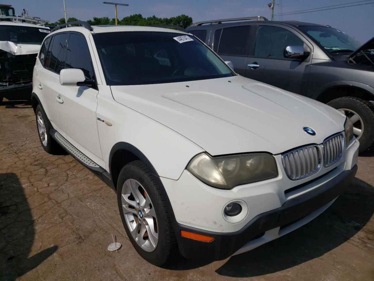 BMW X3 3.0SI 2008 with VIN WBXPC93468WJ05100 - Photo from auction